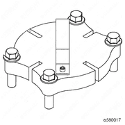 Liner Hold Down and Protrusion Plate for DD15