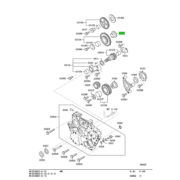 SHAFT,CAM IDLER 1ST GEAR 1