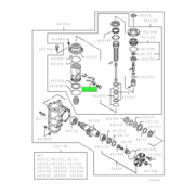 WASHER,STEERING GEAR INR 1