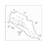Interior Quarter Panel Trim