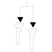 Sandstone Sleeve Headrest Guide <br>Guide used in the seat back for - Rear, Outer