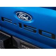 F-150 2025 Tailgate Lettering - Polished Stainless Steel for Pro Access Tailgate