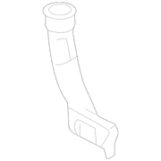 Instrument Panel Air Duct Conditioner - Left, Outer
