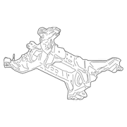 Suspension Subframe Crossmember - Rear