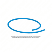 8 Ft Aeroquip Hose #4 for S60 14L DDEC IV