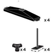 Thule Cargo Box Adaptor 16 and 17 CU Feet