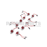 Kenworth® Red Poly Marker Lamp Bulb Connector