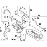 Turbocharger Oil Line Feed Pipe - 1.5L