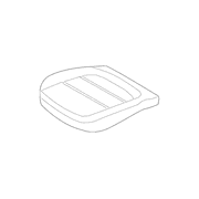 Seat Cover Cushion - Left, Front