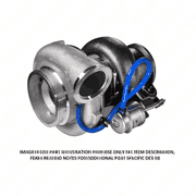 Turbocharger Assembly for S60 14L DDEC IV, Non-EGR, 02