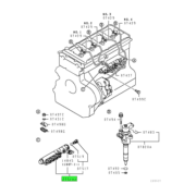 RAIL ASSY,FUEL INJECTION 1