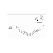 Drive Motor Battery Pack Coolant Hose Engine