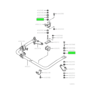 WASHER,FR SUSP STABILIZER 1