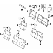 Seat Back Cover - Rear