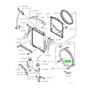 RING,RADIATOR FAN SHROUD 1
