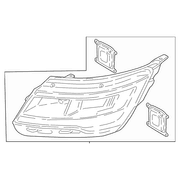 Lamp Composite Headlight - Right, Front