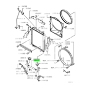 SUPPORT,RADIATOR,LWR 1