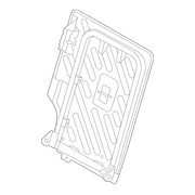 Seat Back Frame And Spring - Front, Rear