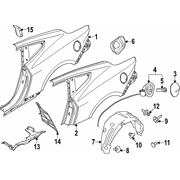 COUPE Filler seal (CONVERTIBLE, Coupe)