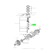 BEARING SET,CONNROD 1