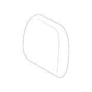 Seat Headrest Cover - Rear