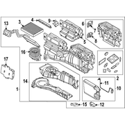 Climate Control Module HVAC <br>Module to functions