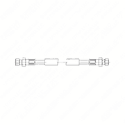 Hose Assembly No. 16 x 31.6 inches for S60 14L DDEC 4