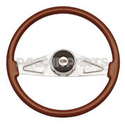 WHEEL-STEERING 18" TWO SPOKE WOOD