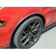 Air Design® Black Wheel Lip Molding for Front Wheel Openings Only