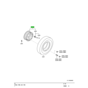 WHEEL ASSY,DISC 1