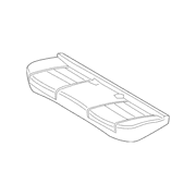 Seat Cover Cushion - Rear
