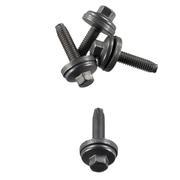 Hex Head Bolt Connector - M6 x 19MM, Front