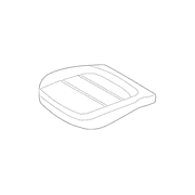 Seat Cover Cushion <br>A that replaces the original equipment back and bottom Covers of a