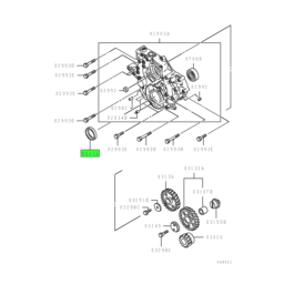 Mitsubishi FUSO® Truck Parts | Engine | Timing Gear | Source One Parts ...