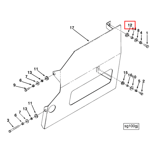 3000417 Cummins | Grommet Seal | Source One Parts Center
