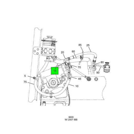 3625480C1 | Navistar International® | HOSE POWER STEERING