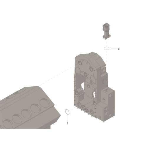 4011734 Genuine Cummins® Seal Water Pump Mounting Kit Source One Parts Center