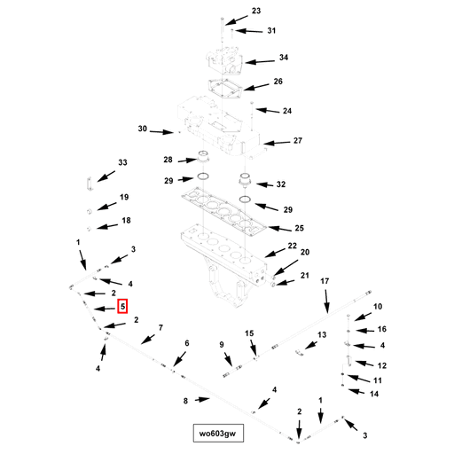 3393502 Cummins | Flexible Hose | Source One Parts Center