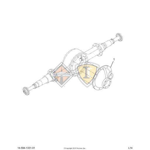 2504431C91 Navistar International | Differential 538/7331 | Source One ...
