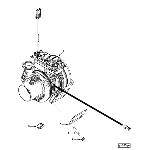 4352528 Cummins | Incomplete Turbocharger Kit | Source One Parts Center
