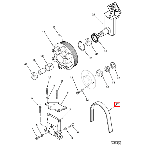 178509 Cummins | V Belt | Source One Parts Center