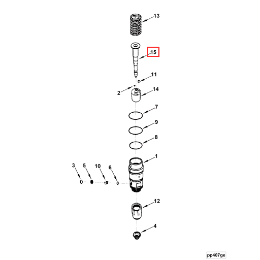 3037291 Cummins | Injector Plunger | Source One Parts Center