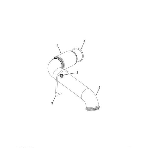 4031182C3 Navistar International® PIPE EXHAUST ASSEMBLY Source One Parts Center