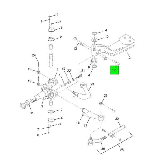 474521C1 Navistar International | Kingpin Draw Key - 4 Pack | Source ...