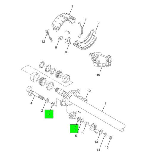 1695751C1 Navistar International | SEAL OIL WHEEL BEARING 1695751C1 Navistar International | SEAL OIL WHEEL BEARING