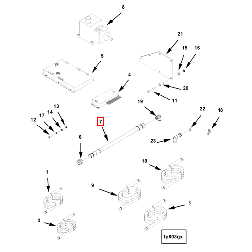 3634522 Cummins | Flexible Hose | Source One Parts Center