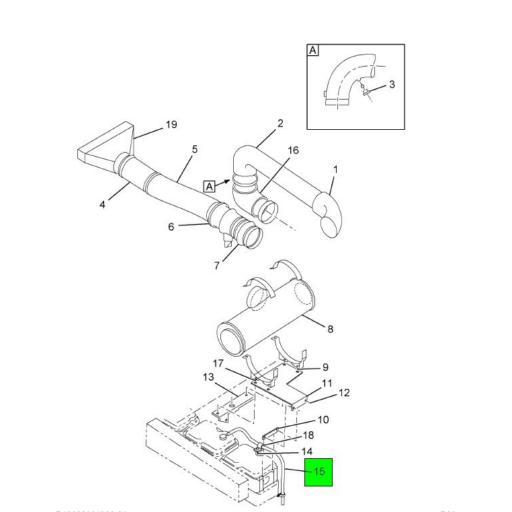 L2643547 | Navistar International® | HOSE LOW PRESSURE 5/8 ID - 50 Pack