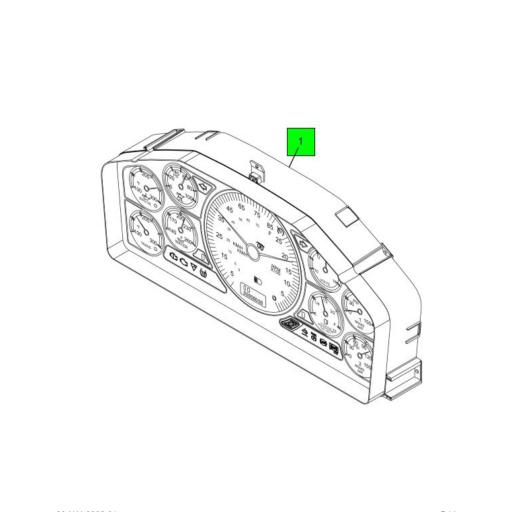 4093442C95 Navistar International® CLUSTER INSTRUMENT PVT SS DEF