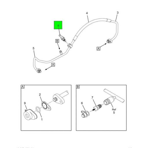 4051001C1 Navistar International® SWITCH AIR CONDITIONER PRESSURE