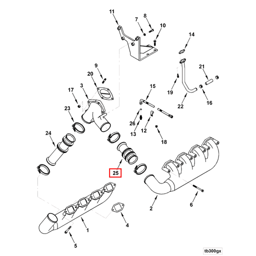 4000602 Cummins | Exhaust Outlet Connection | Source One Parts Center